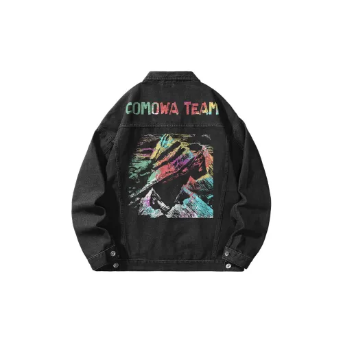 COMOWA Denim Jackets Unisex