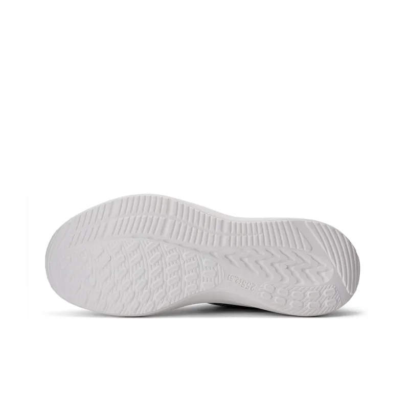Warrior Wear-Resistant Lightweight Height Increasing Low-Top Running Shoes Men's White Green-5