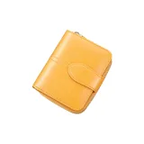 Antique Yellow (Coin Compartment Version)-Anti-Skimming