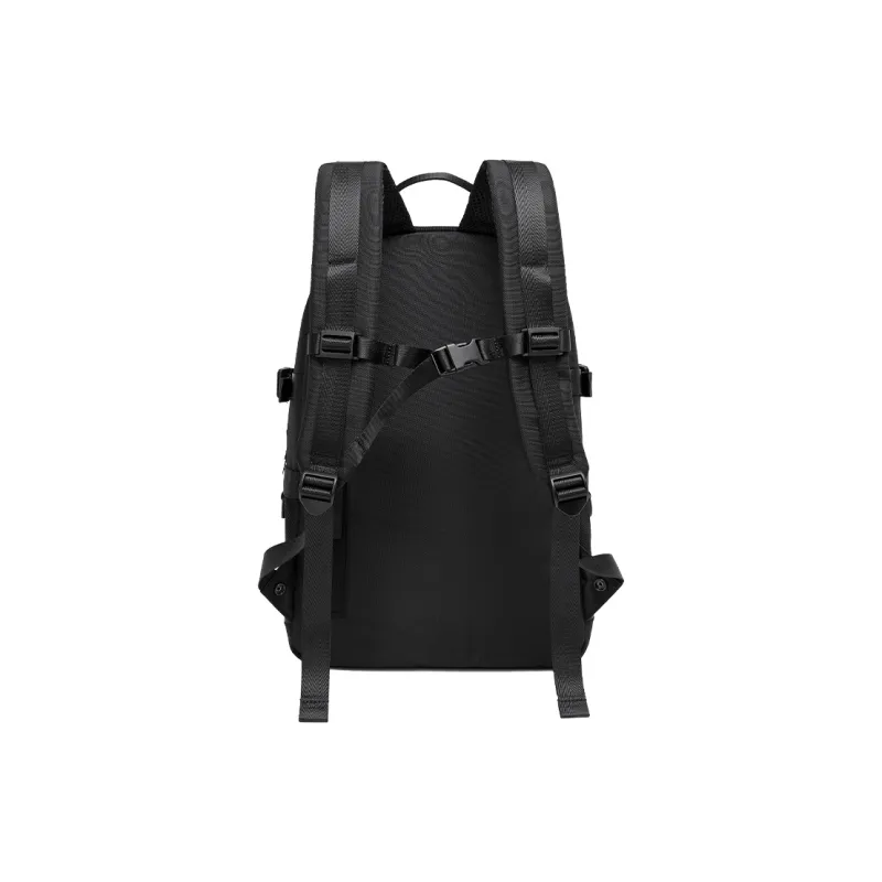 ElevethSign Polyester Backpack Large Size Unisex Black/Royal Blue-7