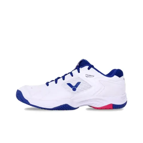 Victor Badminton Shoes Unisex Low-Top White/Blue