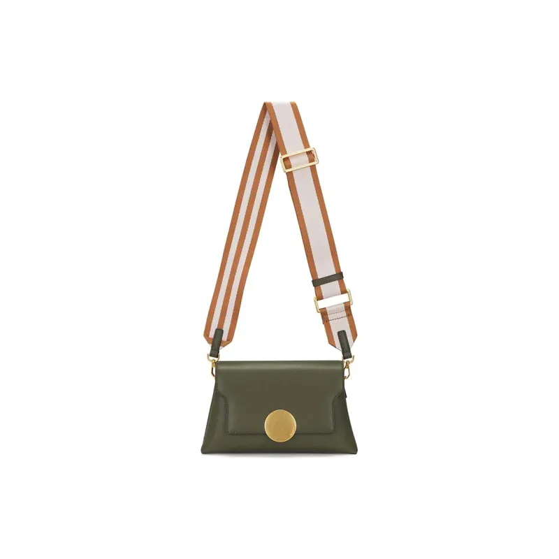 ORYANY Leather Handbag Shoulder Bag Crossbody Bag Women's Olive-1