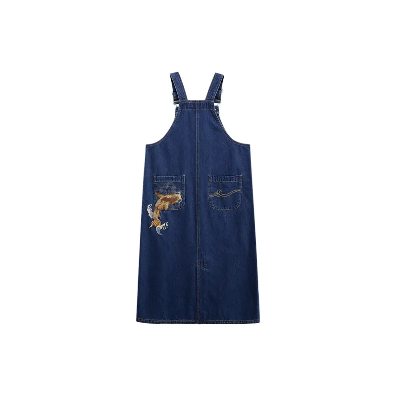 ONIARAI Slip Dresses Women's Denim Blue-1