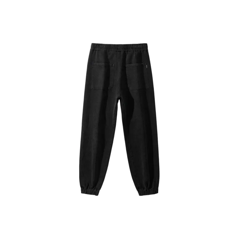 FAIRWHALE Jeans Men's Pure Black-1