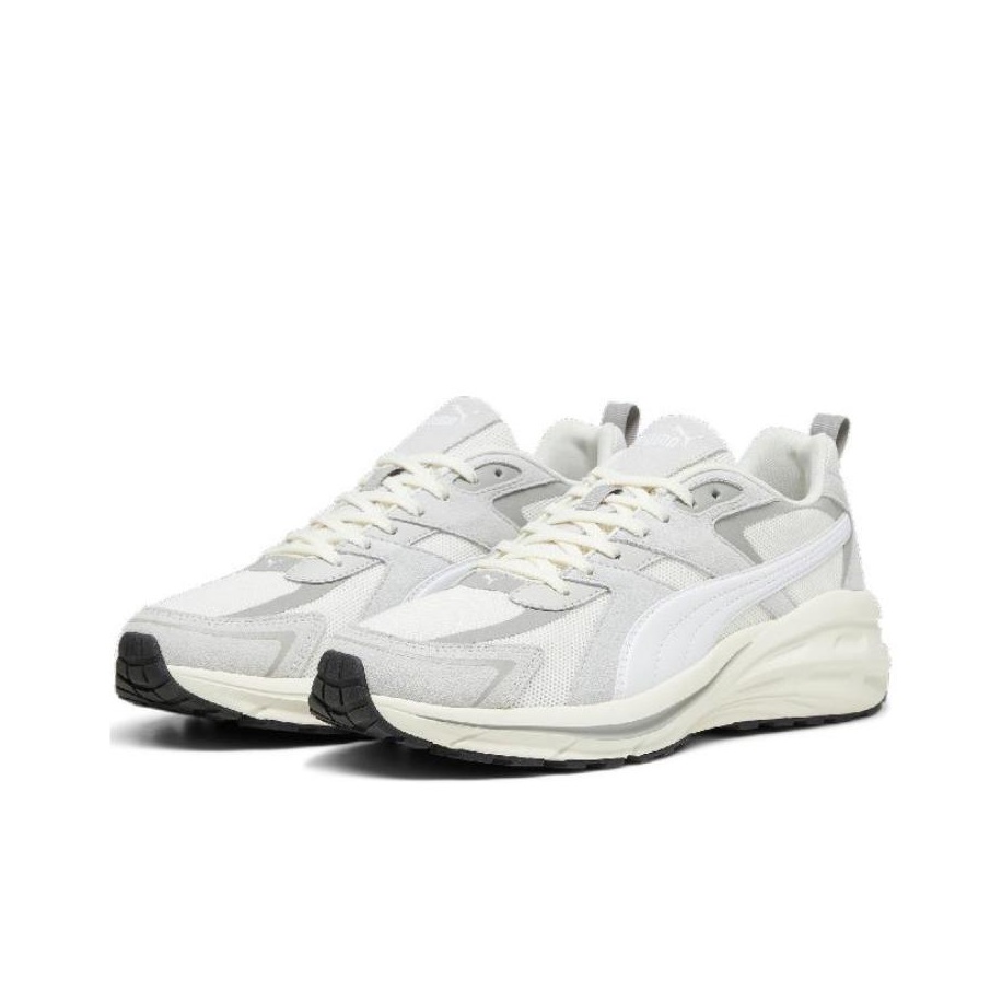 国内配送 PUMA HYPNOTIC 2K WHITE /G.GRAY Puma Hypnotic LS Warm White Gray Men Unisex Casual LifeStyle