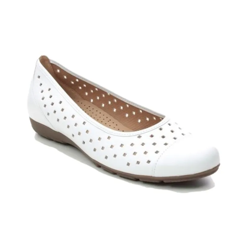 Gabor Casual Single Shoes Women's White-2