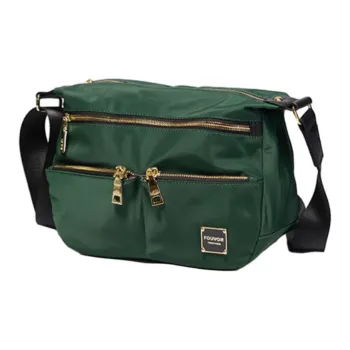 FOUVOR Oxford Shoulder Bag Crossbody Bag Women's Postal Green/Blue/Coffee/Classic Black