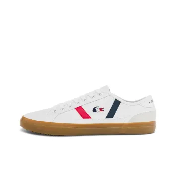 LACOSTE Low Top Skateboard Shoes Men's White