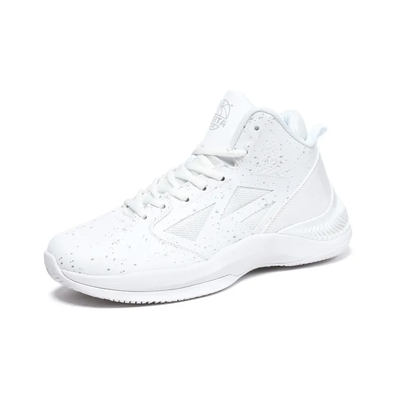 Beta Cushioning Anti-Slip And Wear-Resistant Breathable Coverage High-Top Basketball Shoes Men's-1