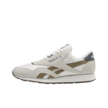 Reebok Classic Nylon Support Low Top Casual Running Shoes Unisex Brown Beige