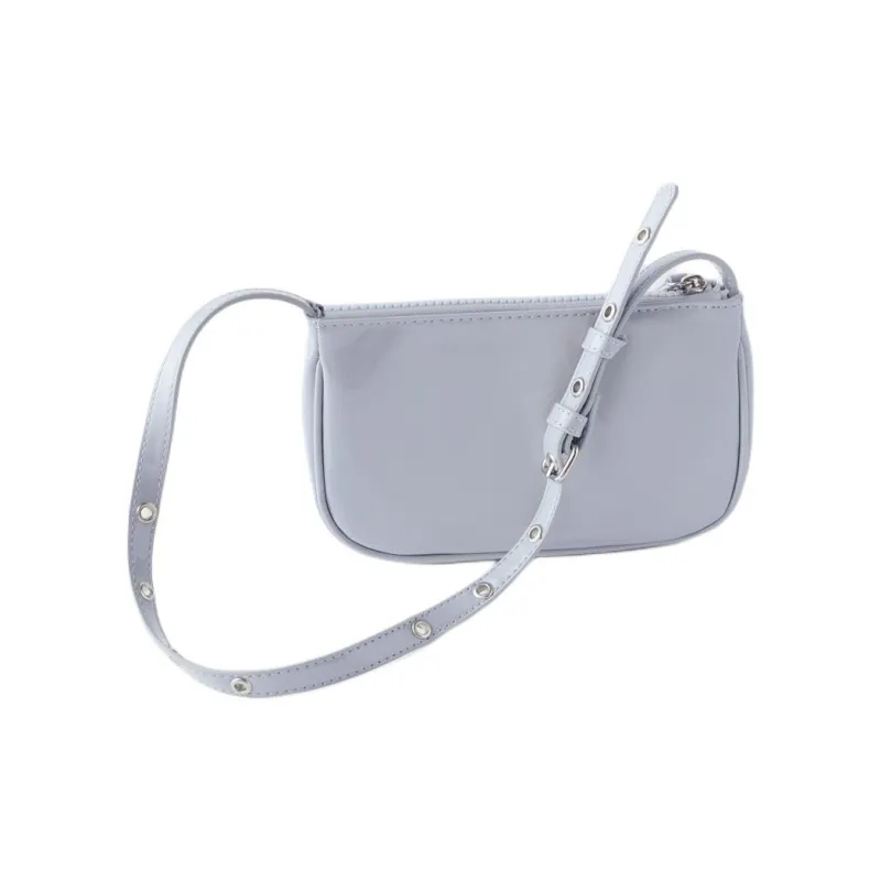 ZARA Polyurethane Crossbody Bag Shoulder Bag Regular Women's Blue-2