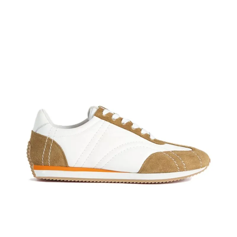 TOTEME Low Top Casual Shoes Women's White Brown-1