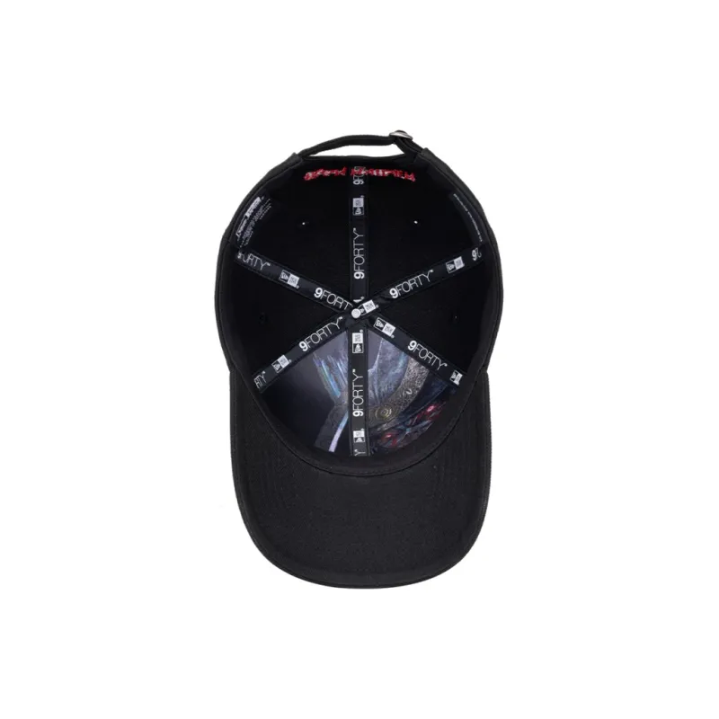 New Era Polyester Baseball Caps Men's Black-5