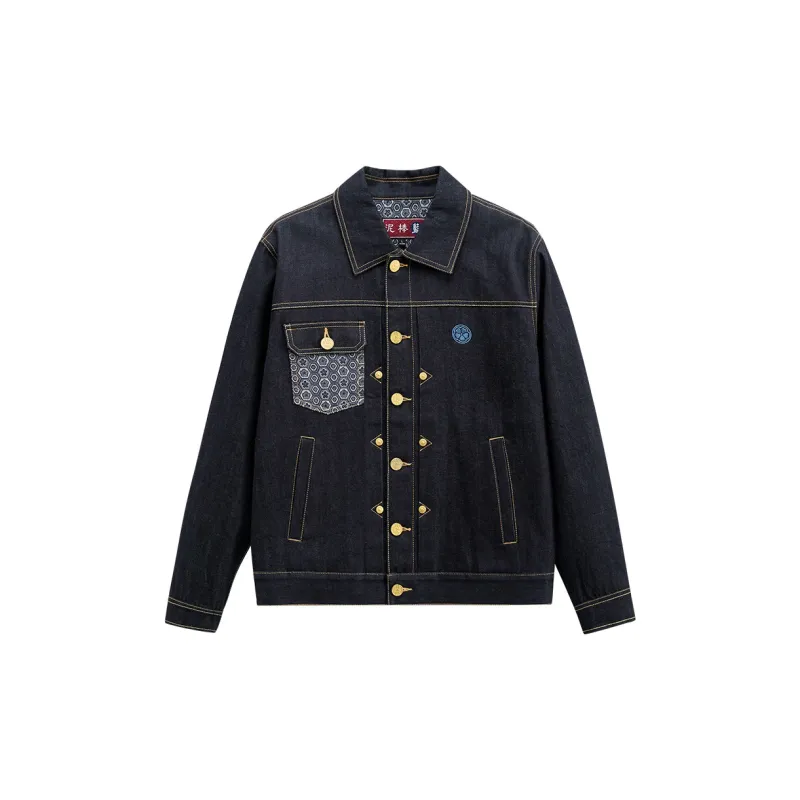 ONIARAI Denim Jacket Men's Denim Blue-1
