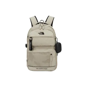 THE NORTH FACE Polyester Backpack Regular Unisex Light Beige