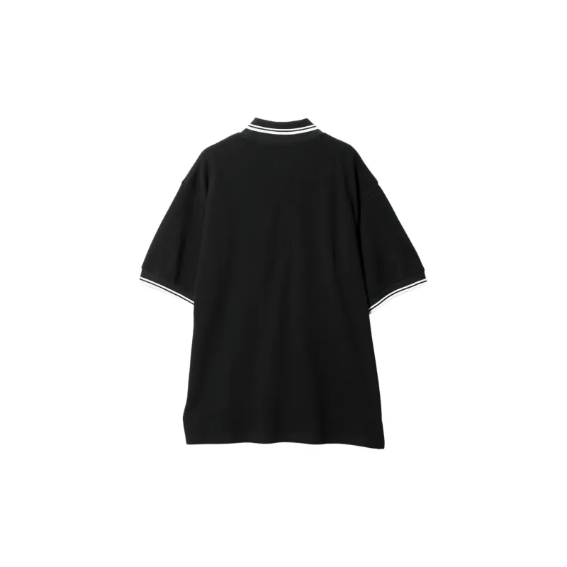 Needles Polo Shirt Unisex Black-1