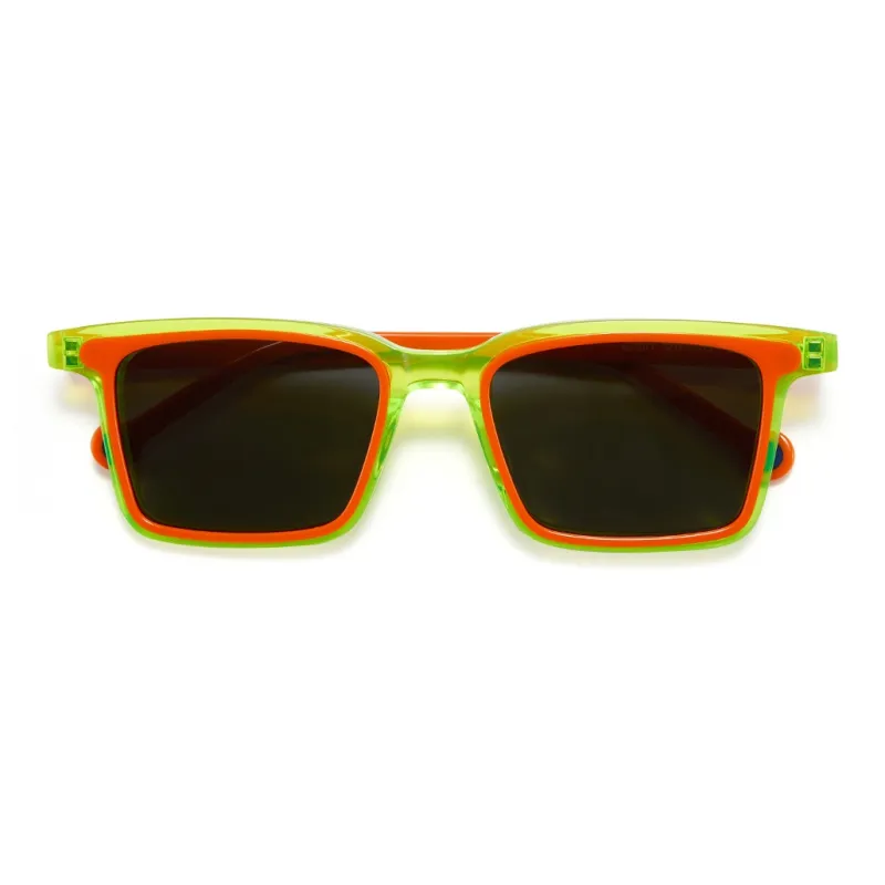 SOXICK Plate Frame Square Sunglasses Unisex-7