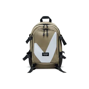 Vision Street Wear Polyester Backpack Regular Unisex Khaki