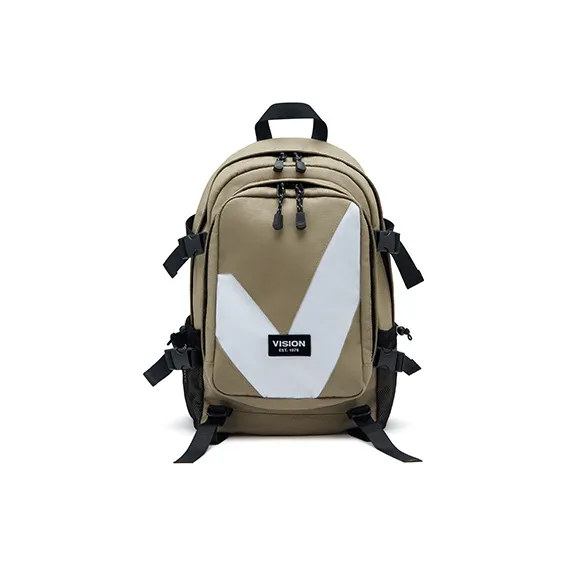 Vision Street Wear Polyester Backpack Regular Unisex Khaki-0