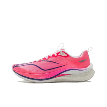 LiNing Red Hare 7 Pro Cushioned Slip Resistant Low Top Casual Running Shoes Men's Pink