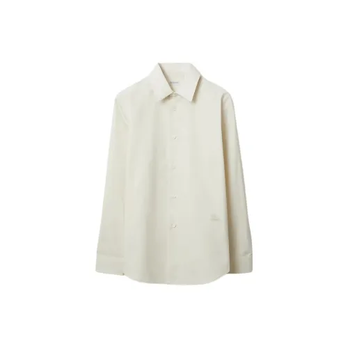Burberry Equestrian Knight Embroidered Buttoned Shirt