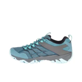MERRELL Moab Moab FST 2 Gore-Te Cushioning Wear-Resistant Low-Top Outdoor Shoes Women's Blue Gray