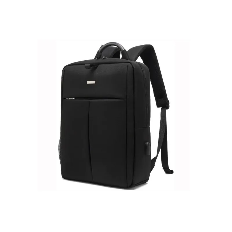 COOLBELL Polyester Laptop Backpack Regular Men's Black/Light Gray-1