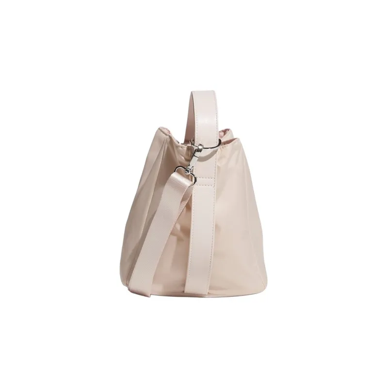 Adidas CNY Recycled Polyamide Bucket Bags Crossbody Bag Shoulder Bag Unisex Light Pink-3
