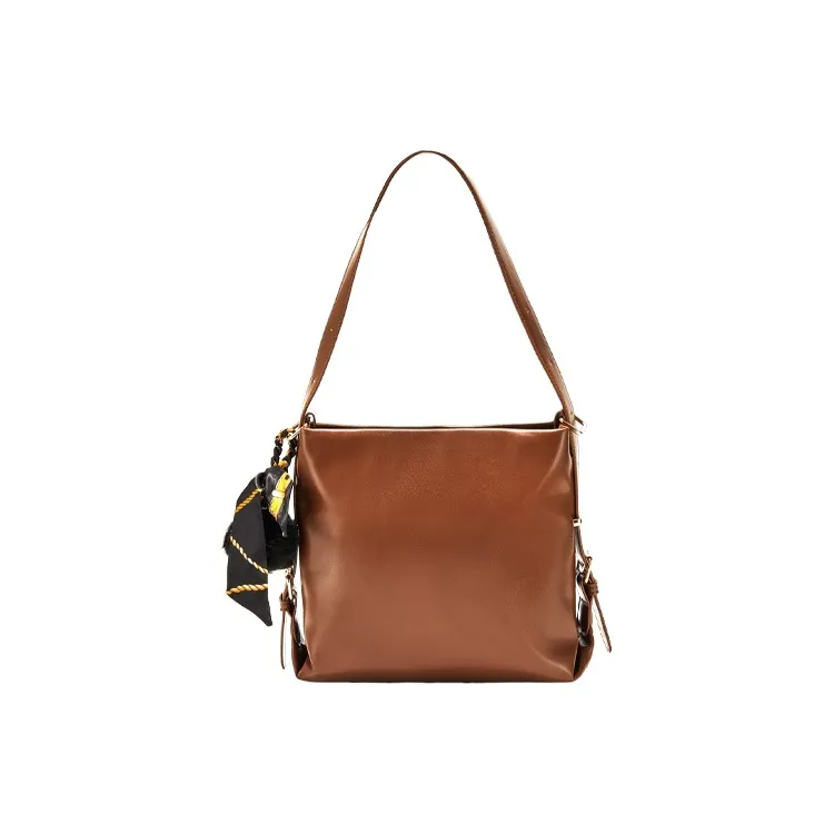 JANE KLAIN Synthetic Leather Portable One Shoulder Crossbody Women's Bag Women's Black/Green/Brown-0