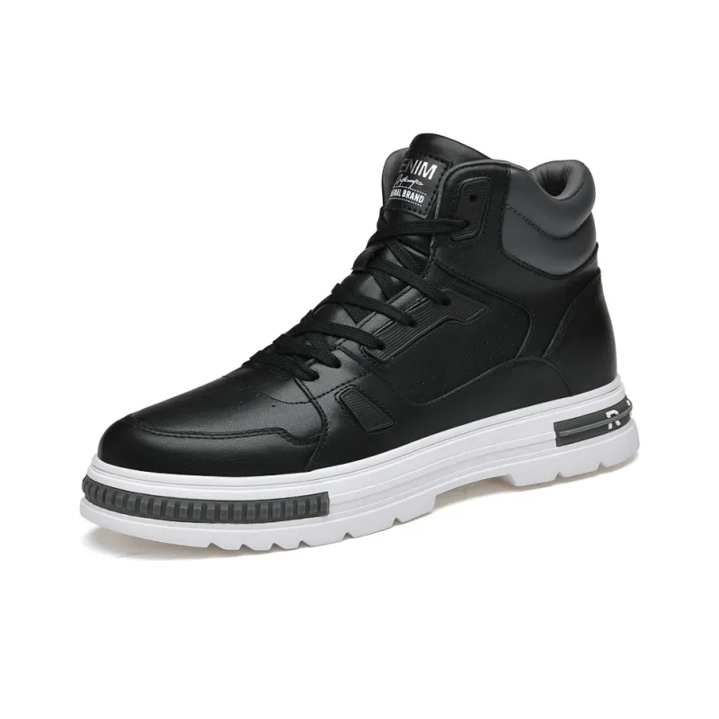 The Bull's House Cushioning Wear-Resistant High-Top Skateboard Shoes Unisex-1