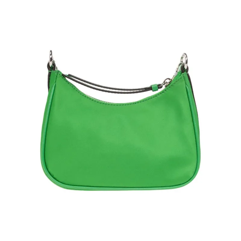 MICHAEL KORS Jet Set Charm Leather Handbag Shoulder Bag Small Size Women's Green-1