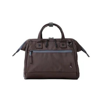 Anello Polyester Portable Crossbody Bag Shoulder Bag Unisex Brown
