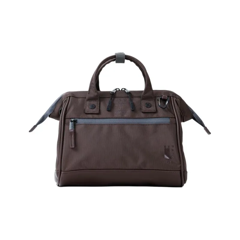 Anello Polyester Portable Crossbody Bag Shoulder Bag Unisex Brown-0