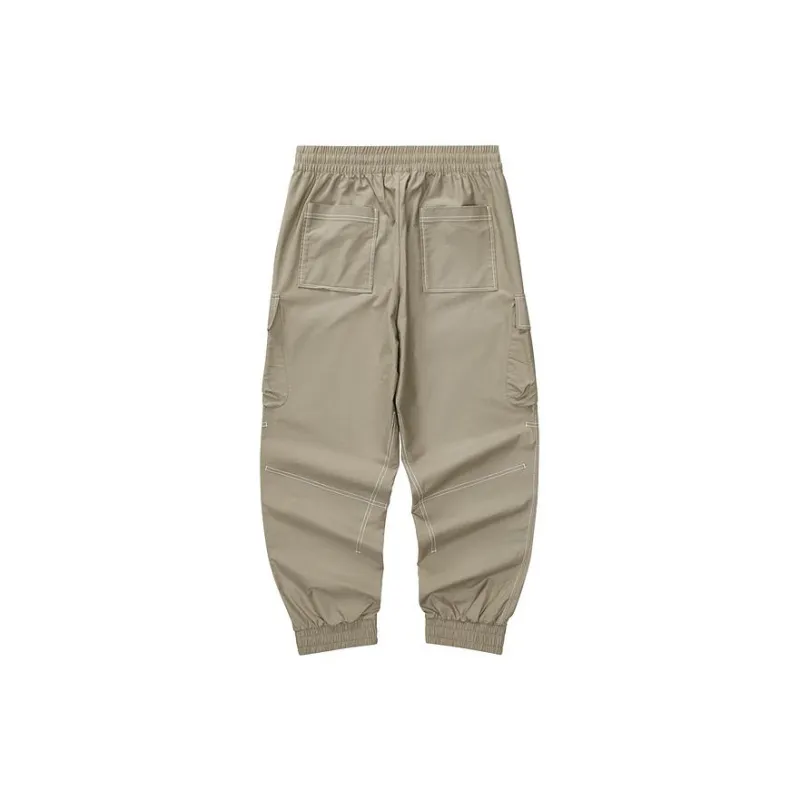 Skechers Knitted Sweatpants Men's Rock Beige-1