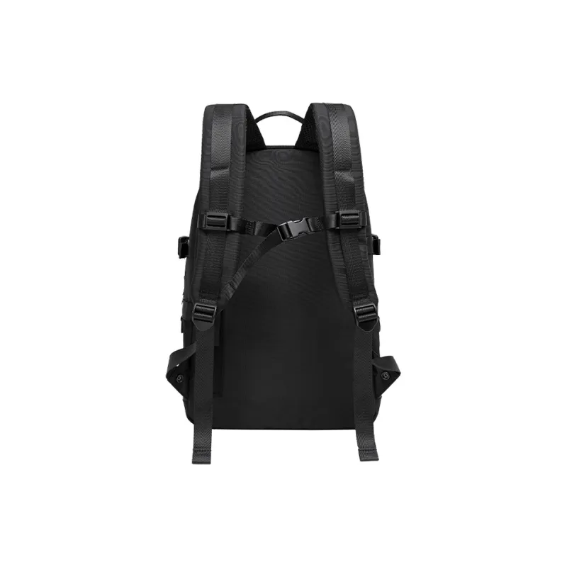 ElevethSign Polyester Backpack Large Size Unisex Black-2