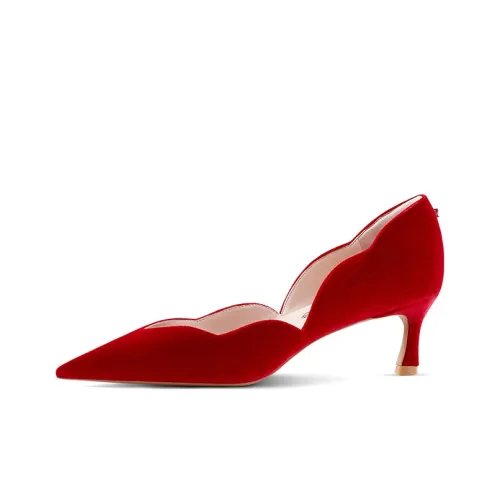 7or9 High Heels Women's Red