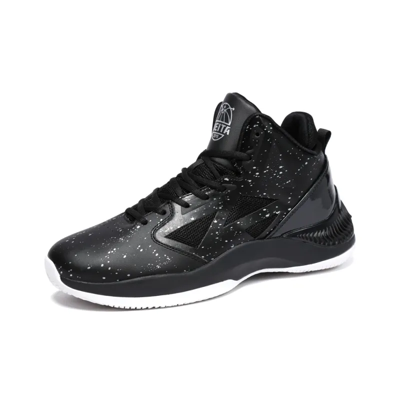 Beta Cushioning Anti-Slip And Wear-Resistant Breathable Coverage High-Top Basketball Shoes Men's-6