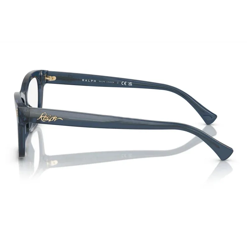 Polo Ralph Lauren Acetyl Square Eyeglass Frames Men's Blue-4