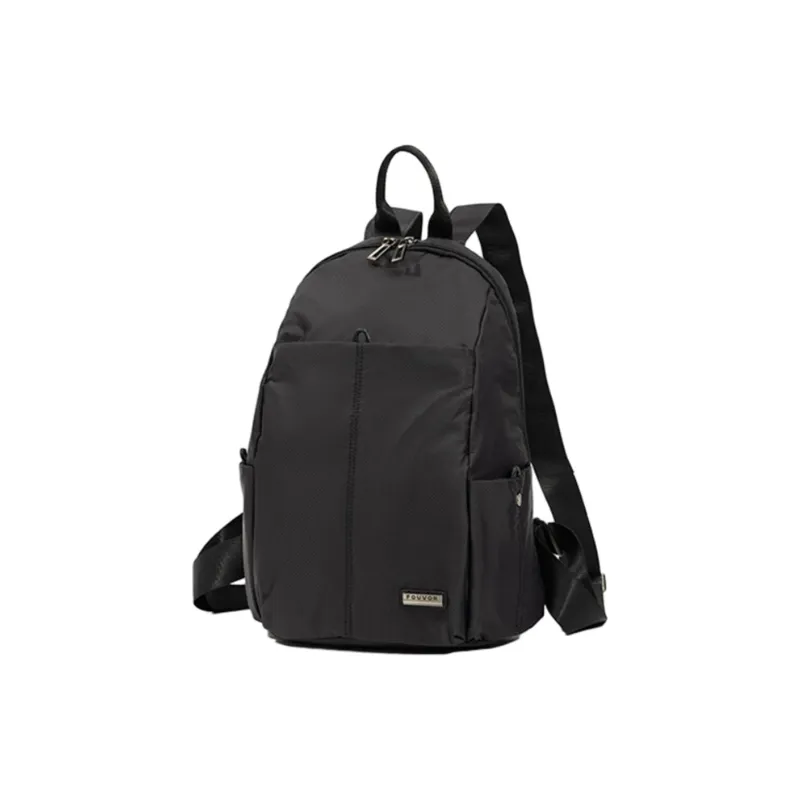 FOUVOR Oxford Backpack Unisex Chestnut Red/Black/Gray/Army Green-3
