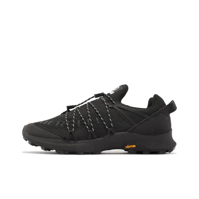 MERRELL Long Sky Sewn Durable Breathable Low-Top Outdoor Shoes Men's Black-0
