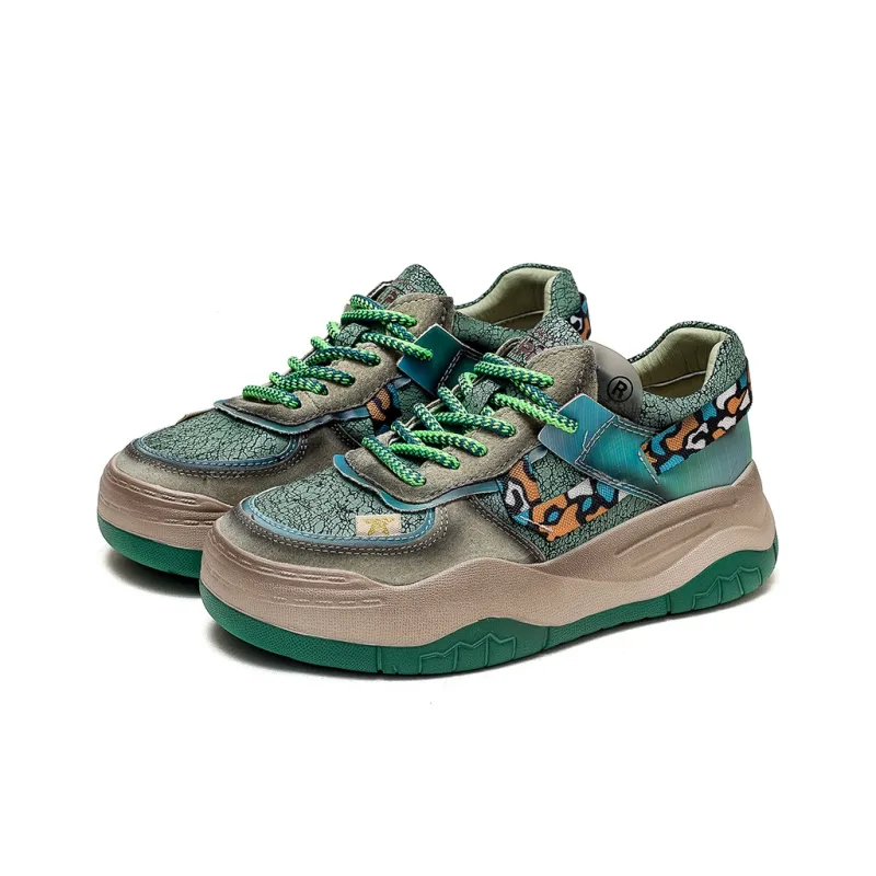 MATA Anti-Slip Wear-Resistant Low-Top Skateboard Shoes Women's-2