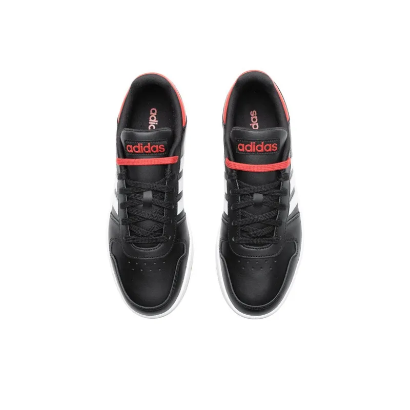 adidas Hoops 2.0 Black Red White-3