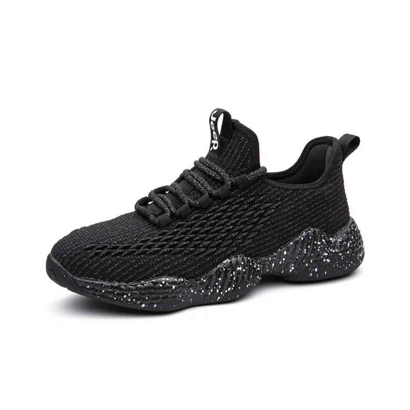 Jeep Cushioning Waterproof And Breathable Coverage Lightweight Reflective Rebound Low Top Running Shoes Men's Ice Black-2