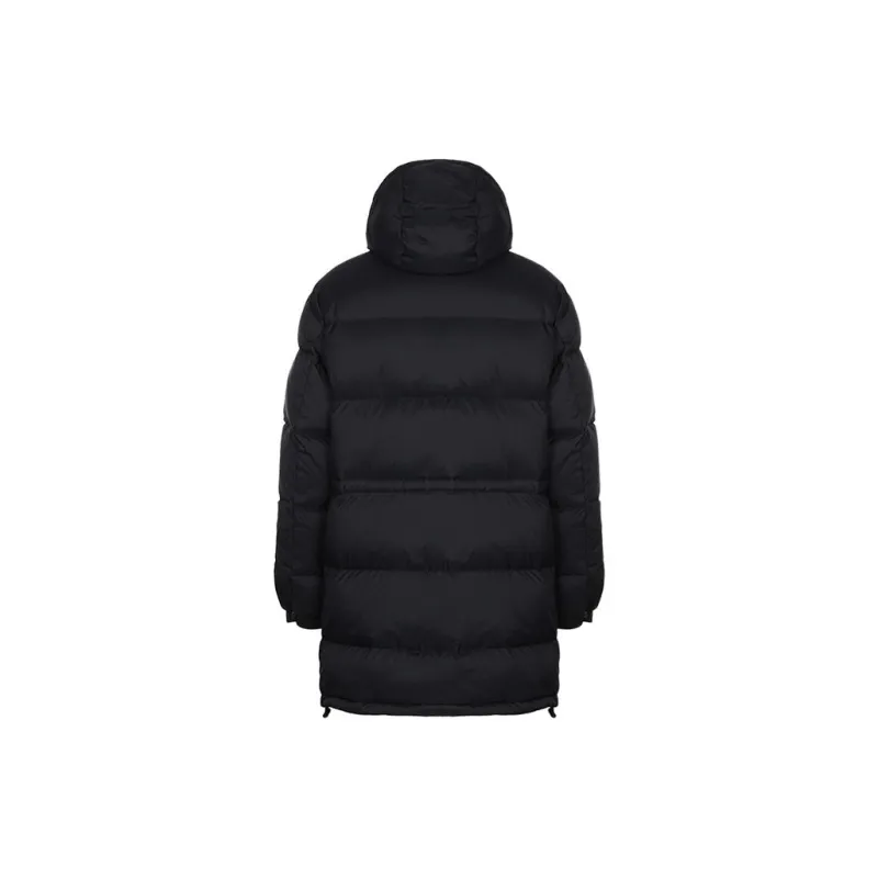 Burberry SS23 Down Jacket Nylon Mid Length Over The Bottom Thickened Coat Men's Marine Blue-1