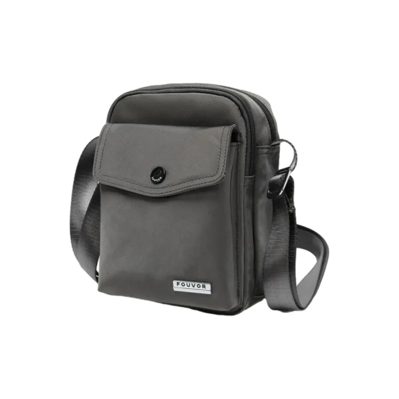 FOUVOR Oxford Shoulder Bag, Crossbody Bag Regular Unisex Beige/Black/Gray Blue/Gray/Chestnut Red/Pink-23