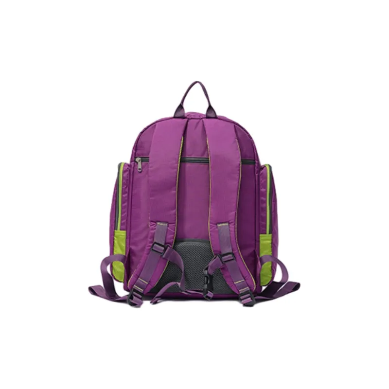 FOUVOR Oxford Backpack Unisex Black/Romantic Purple/Lake Blue-9