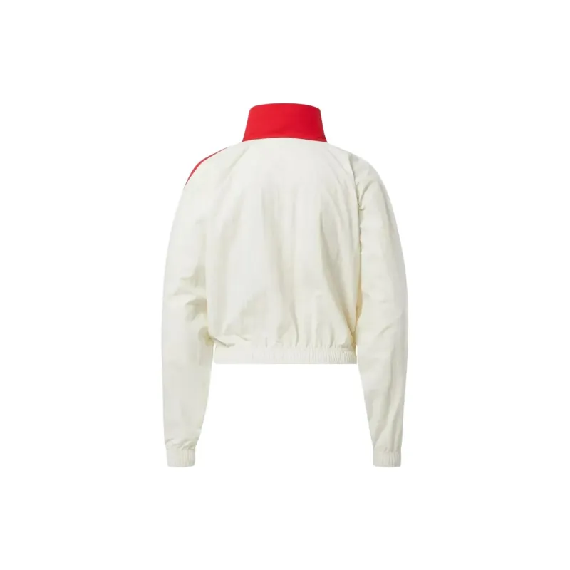 Reebok CYCLED Collection Classics Franchise Track Jacket Jackets Coats Women's White-1