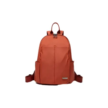FOUVOR Oxford Backpack Unisex Chestnut Red/Black/Gray/Army Green