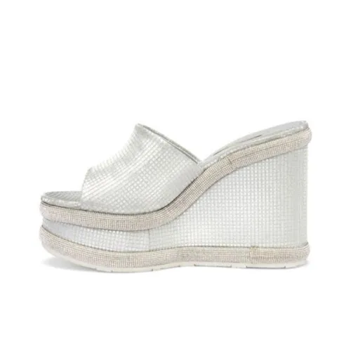 Casadei Jasmine Diadema 80mm Wedge Mules