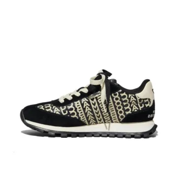 MARC JACOBS Low-Top Casual Shoes Unisex Black White